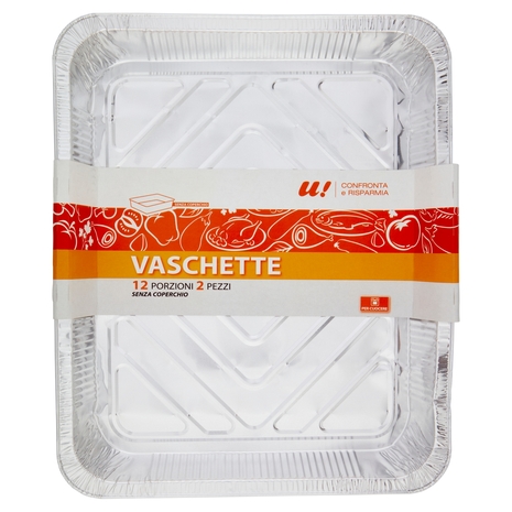 2 Vaschette 12 Porzioni U! Confronta e Risparmia